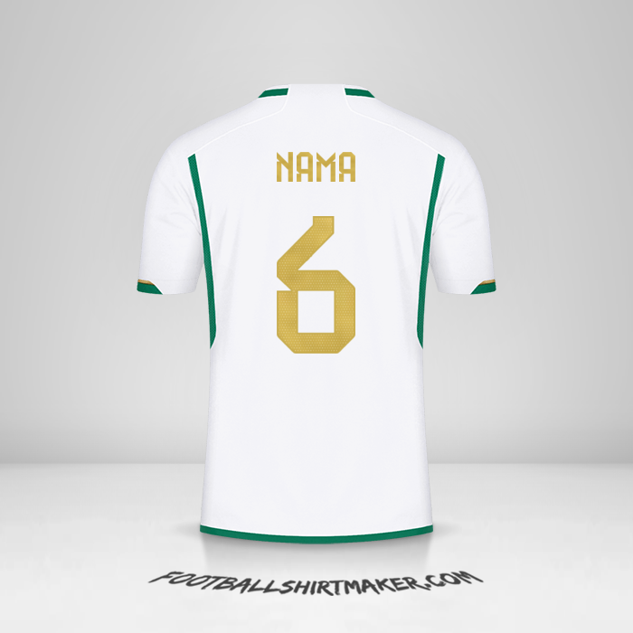 Jersey Aljazair 2022/2023 -  nama - 6