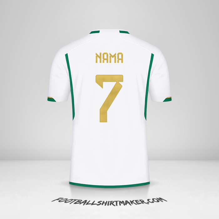 Jersey Aljazair 2022/2023 -  nama - 7
