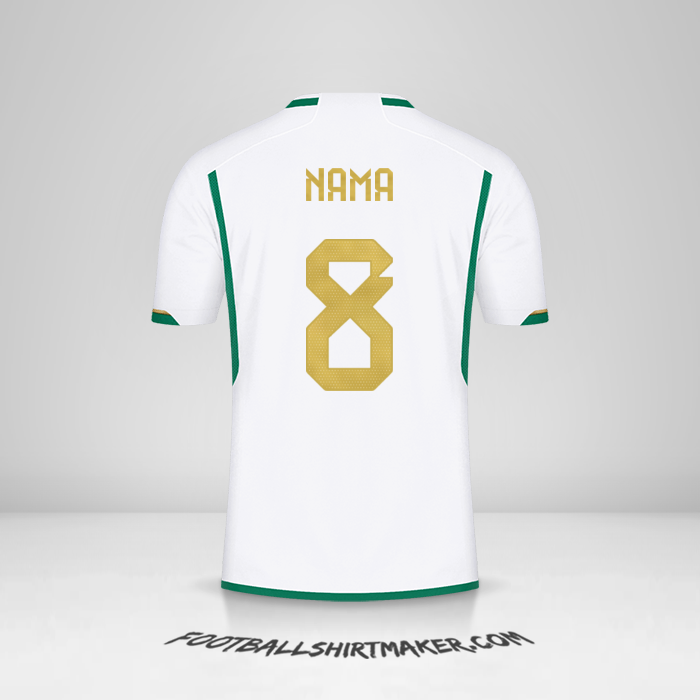 Jersey Aljazair 2022/2023 -  nama - 8