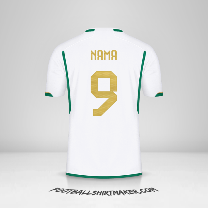 Jersey Aljazair 2022/2023 -  nama - 9