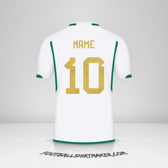 Shirt Algeria 2022/2023 -  name - 10