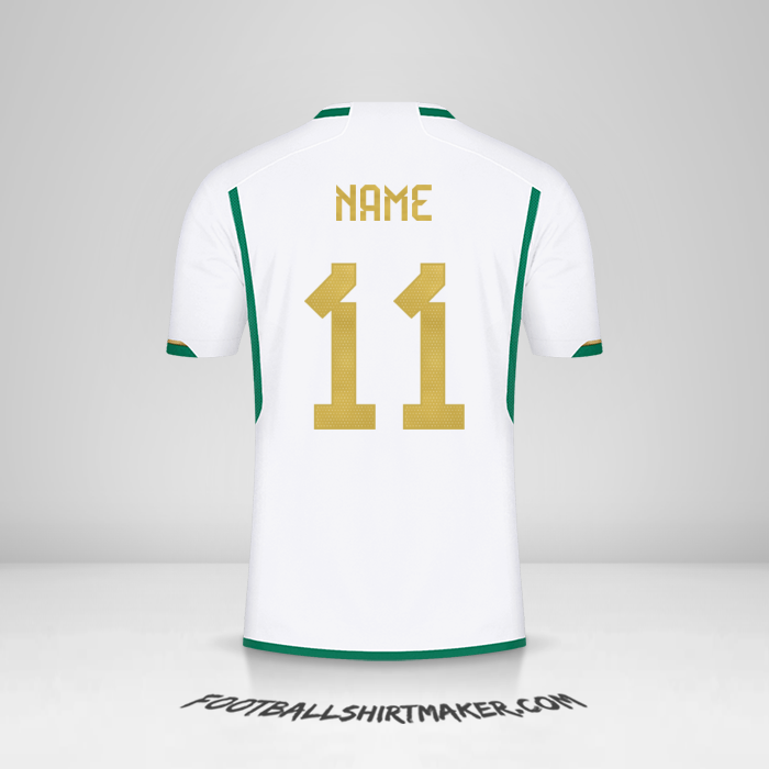 Jersey Algeria 2022/2023 -  name - 11