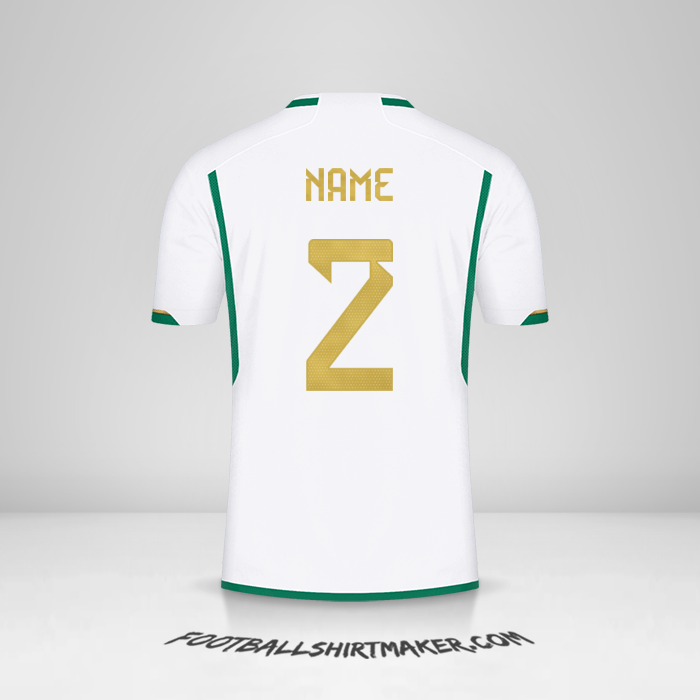 Shirt Algeria 2022/2023 -  name - 2