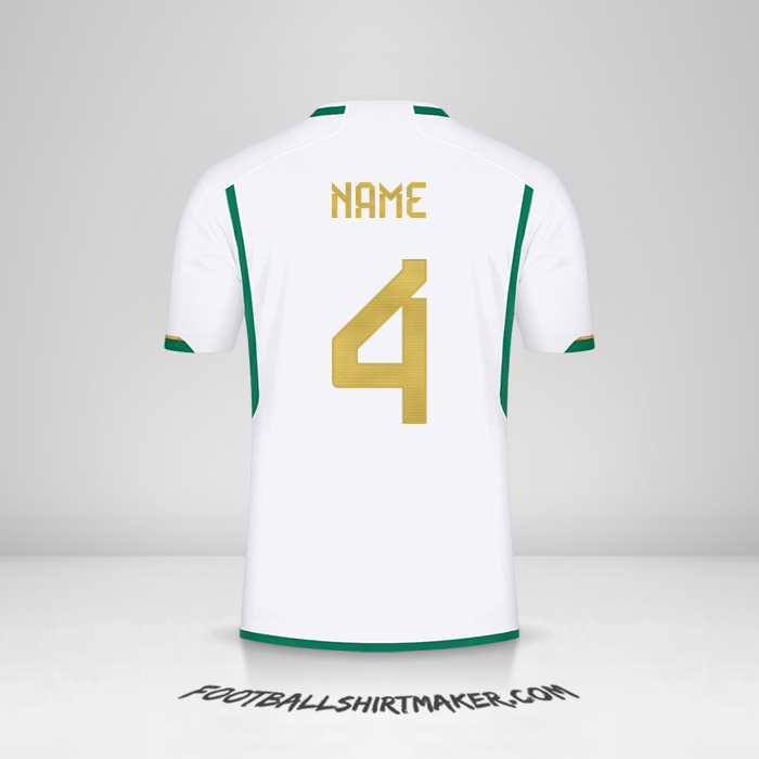 Jersey Algeria 2022/2023 -  name - 4