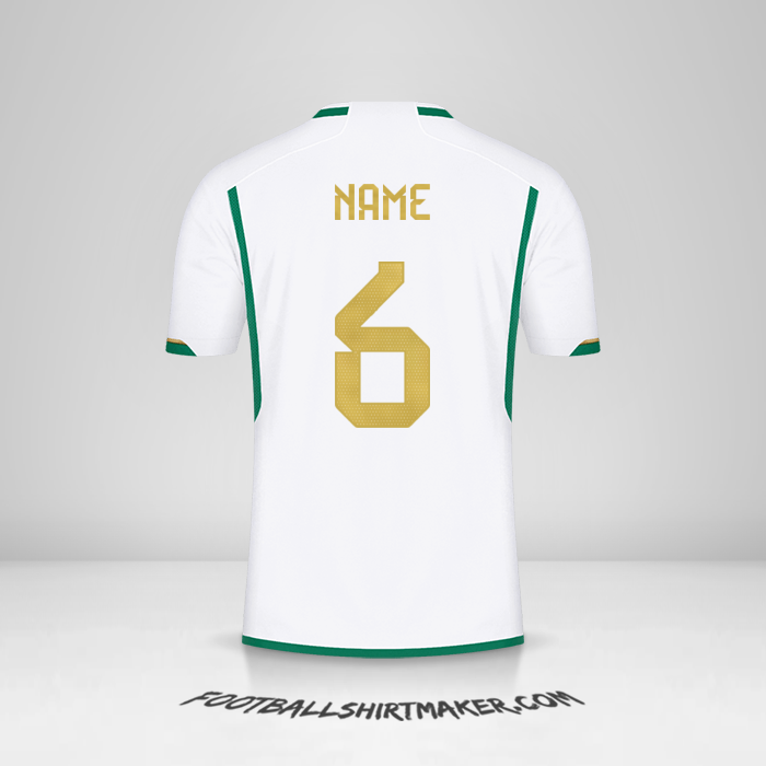 Trikot Algerien 2022/2023 -  name - 6