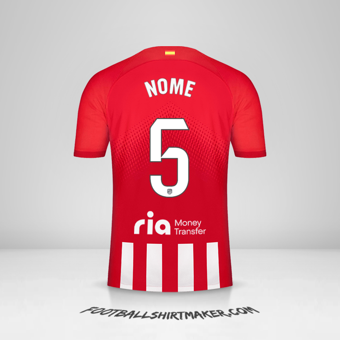 Maglia Atletico Madrid 2023/2024 -  nome - 5