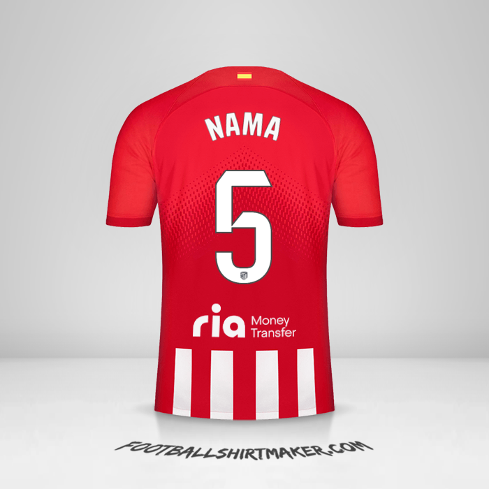 Jersey Atletico Madrid 2023/2024 -  nama - 5