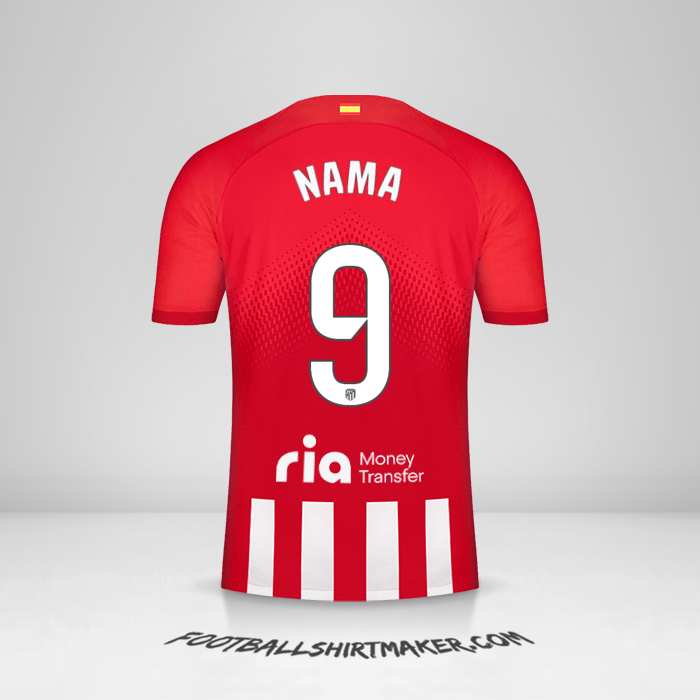 Jersey Atletico Madrid 2023/2024 -  nama - 9