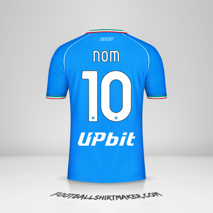 Maillot SSC Napoli 2023/2024 -  nom - 10