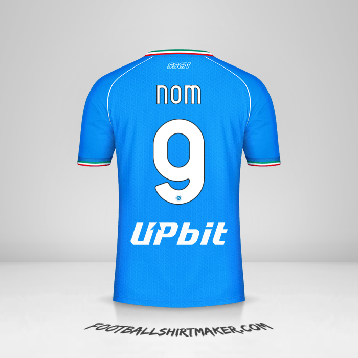 Maillot SSC Napoli 2023/2024 -  nom - 9