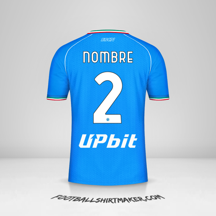 Camiseta SSC Napoli 2023/2024 -  nombre - 2