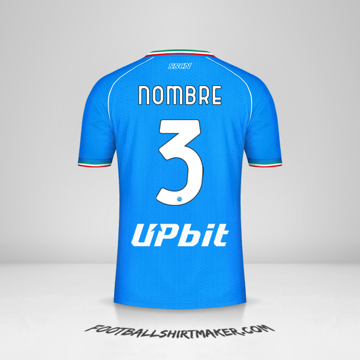 Jersey SSC Napoli 2023/2024 -  nombre - 3
