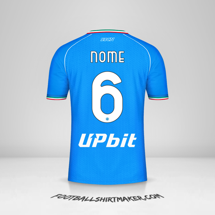Camisa SSC Napoli 2023/2024 -  nome - 6
