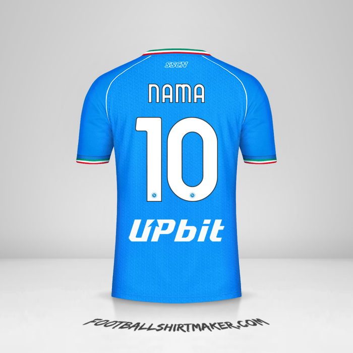Jersey SSC Napoli 2023/2024 -  nama - 10