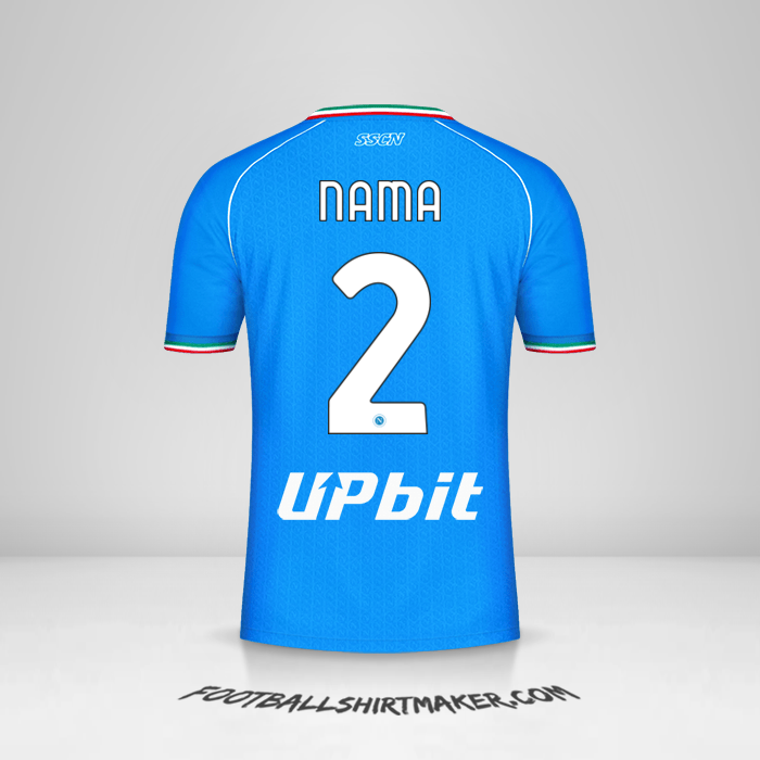 Jersey SSC Napoli 2023/2024 -  nama - 2