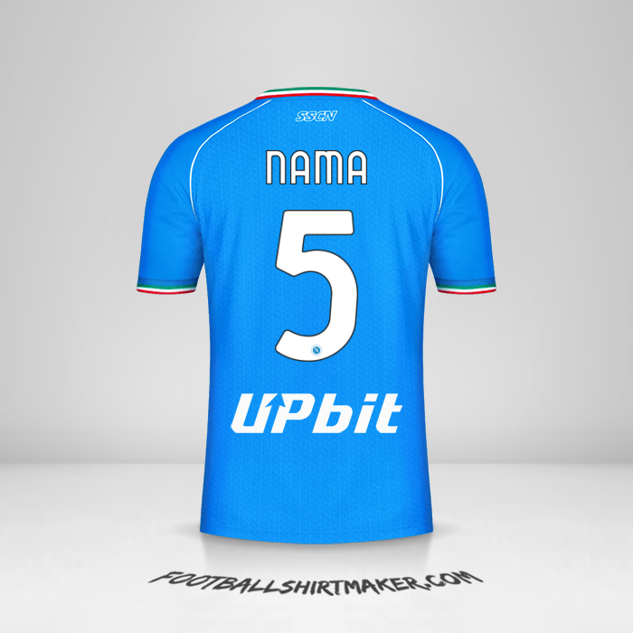 Jersey SSC Napoli 2023/2024 -  nama - 5