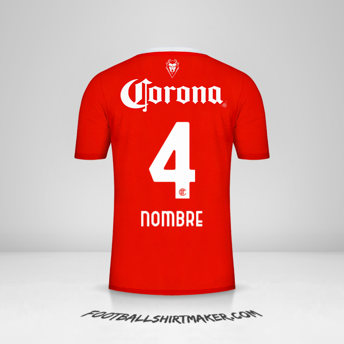 Camiseta Toluca FC 2023/2024 -  nombre - 4