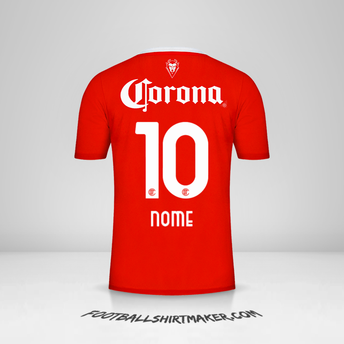 Maglia Toluca FC 2023/2024 -  nome - 10