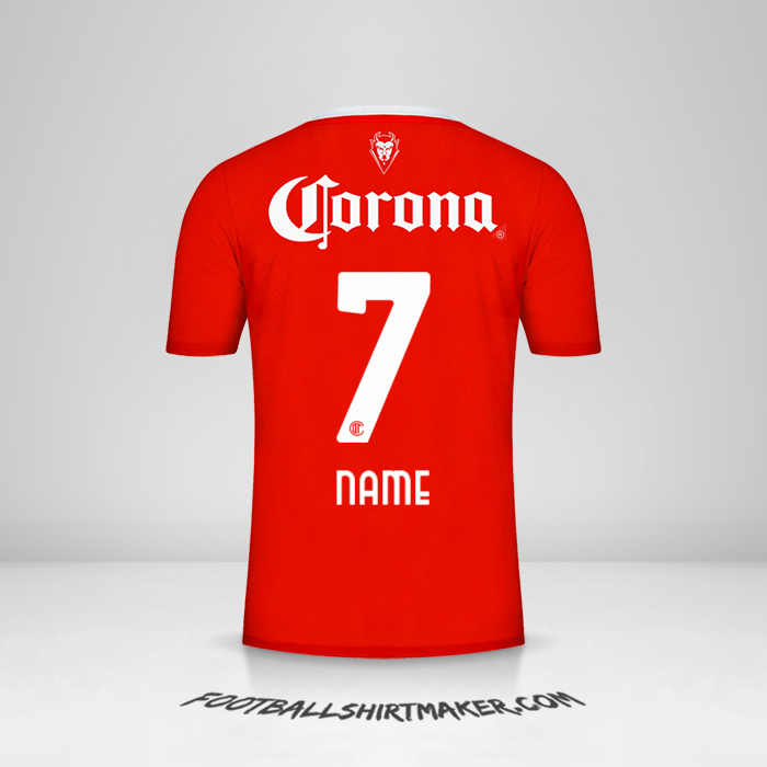 Trikot Toluca FC 2023/2024 -  name - 7