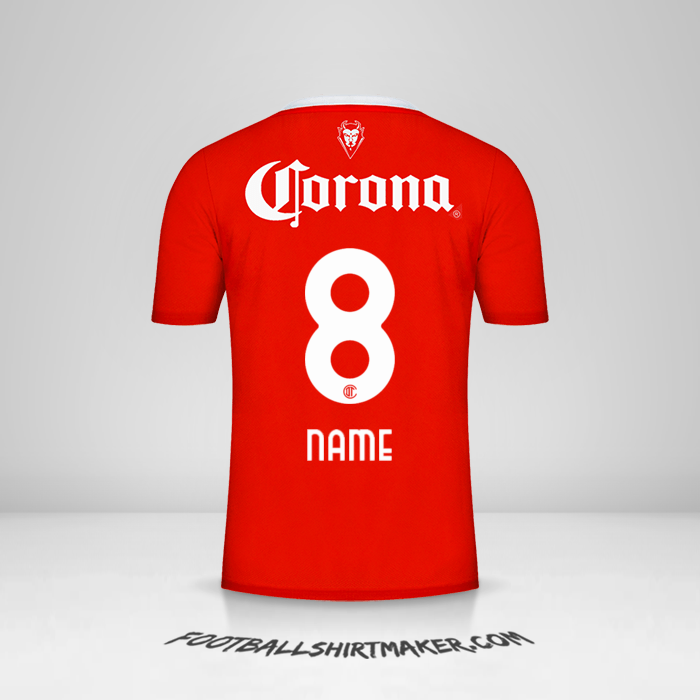 Trikot Toluca FC 2023/2024 -  name - 8
