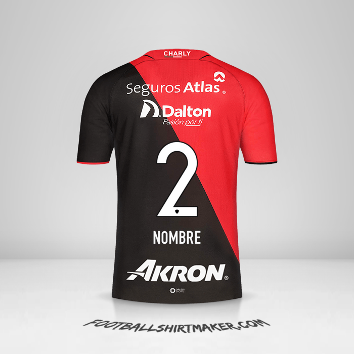 Jersey Atlas 2023/2024 -  nombre - 2