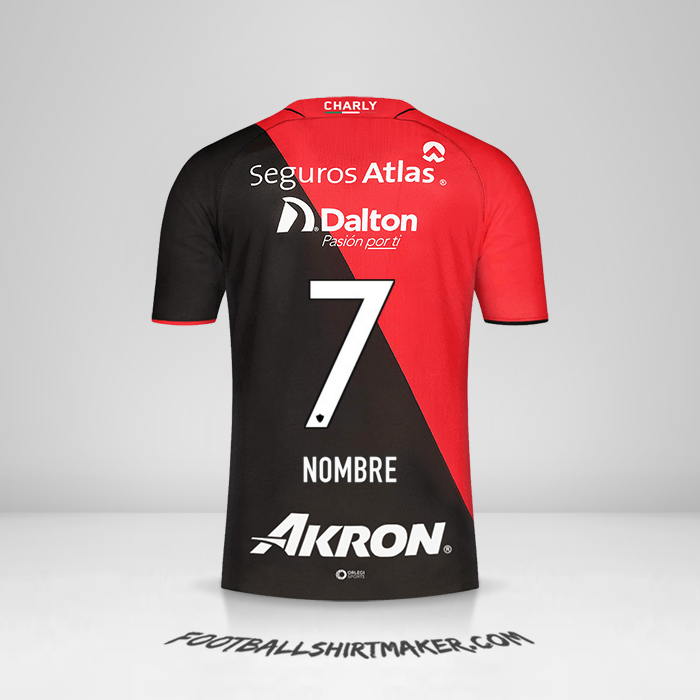 Jersey Atlas 2023/2024 -  nombre - 7