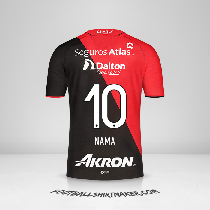 Jersey Atlas 2023/2024 -  nama - 10