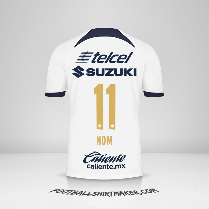 Maillot Pumas UNAM 2023/2024 -  nom - 11