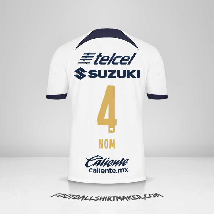 Maillot Pumas UNAM 2023/2024 -  nom - 4