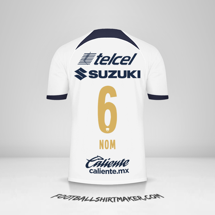 Maillot Pumas UNAM 2023/2024 -  nom - 6