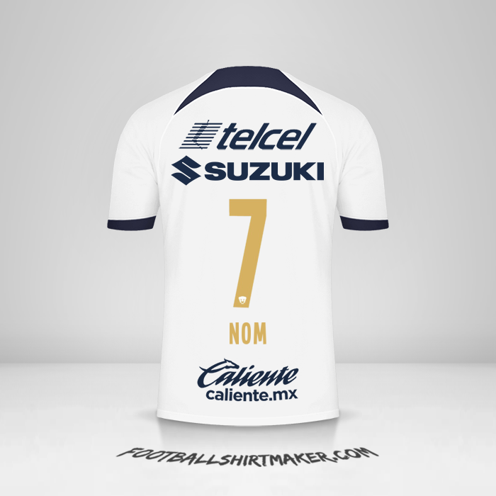 Maillot Pumas UNAM 2023/2024 -  nom - 7