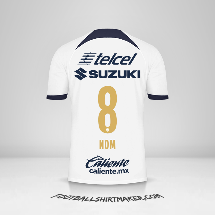 Maillot Pumas UNAM 2023/2024 -  nom - 8