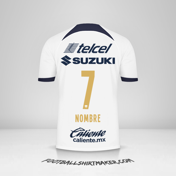 Jersey Pumas UNAM 2023/2024 -  nombre - 7