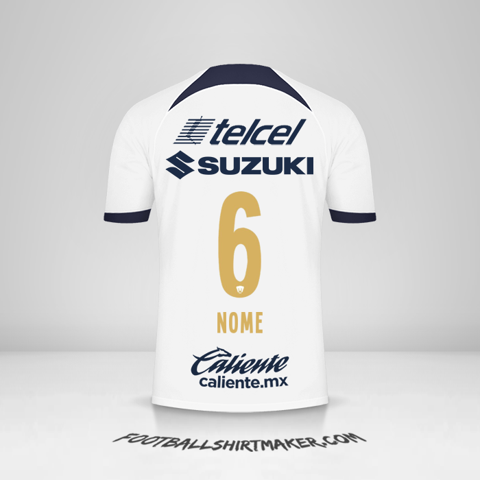 Camisa Pumas UNAM 2023/2024 -  nome - 6