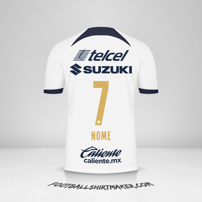 Camisola Pumas UNAM 2023/2024 -  nome - 7