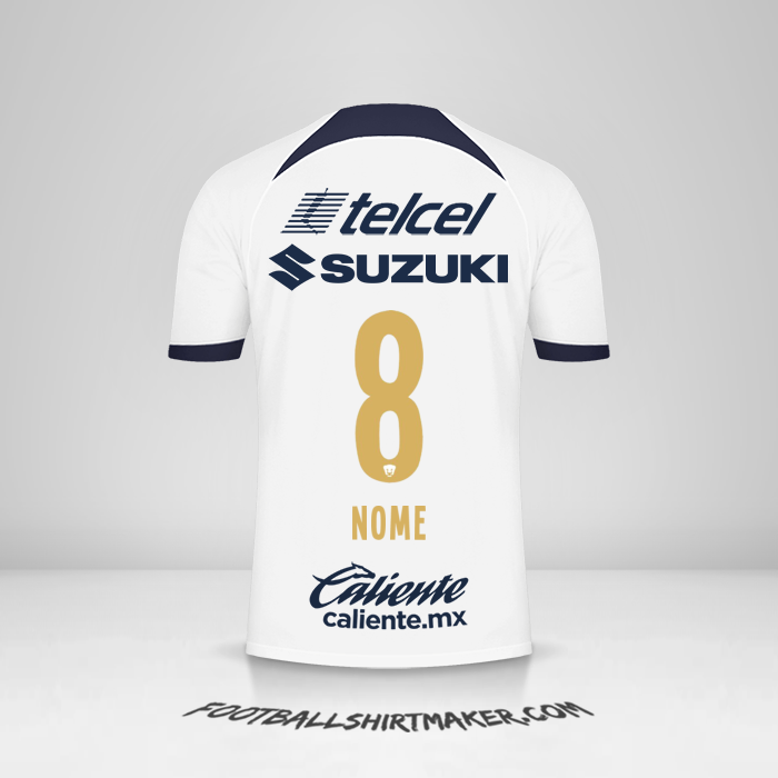 Camisa Pumas UNAM 2023/2024 -  nome - 8