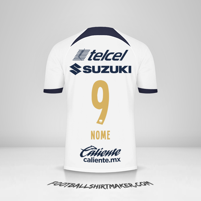 Camisa Pumas UNAM 2023/2024 -  nome - 9