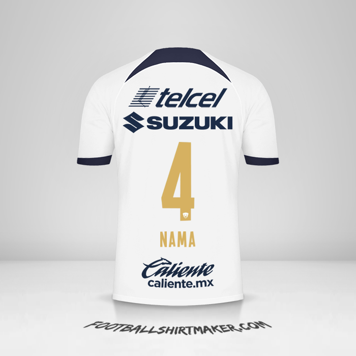 Jersey Pumas UNAM 2023/2024 -  nama - 4