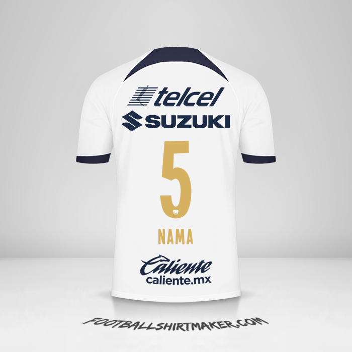 Jersey Pumas UNAM 2023/2024 -  nama - 5
