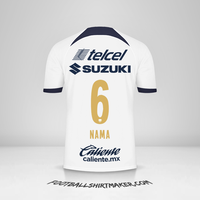 Jersey Pumas UNAM 2023/2024 -  nama - 6