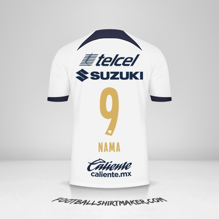Jersey Pumas UNAM 2023/2024 -  nama - 9