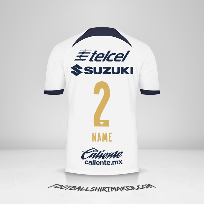 Trikot Pumas UNAM 2023/2024 -  name - 2