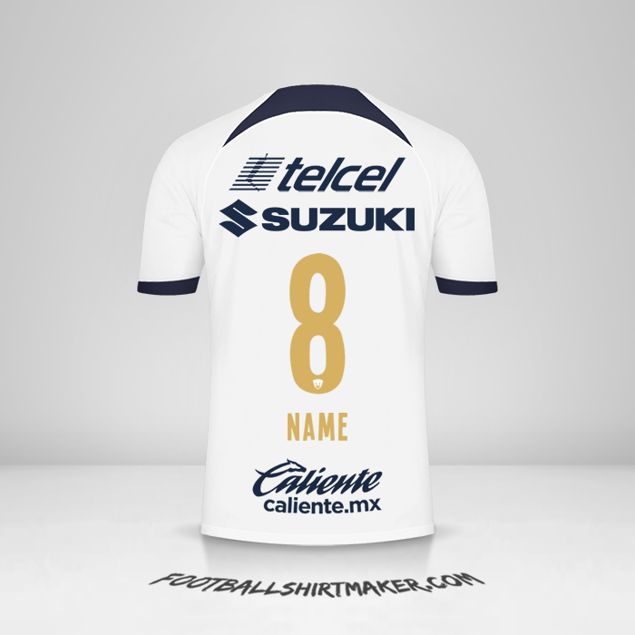 Jersey Pumas UNAM 2023/2024 -  name - 8