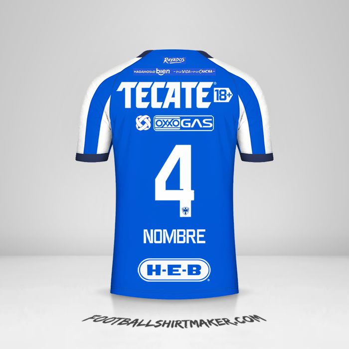 Jersey Monterrey 2023/2024 -  nombre - 4