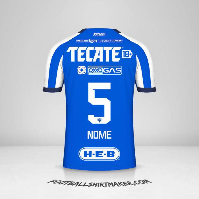Maglia Monterrey 2023/2024 -  nome - 5