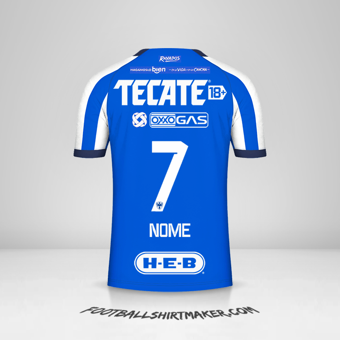 Camisola Monterrey 2023/2024 -  nome - 7