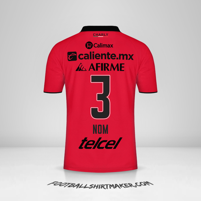 Maillot Club Tijuana 2023/2024 -  nom - 3