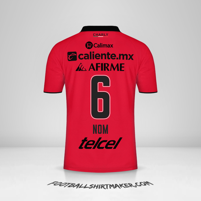 Maillot Club Tijuana 2023/2024 -  nom - 6