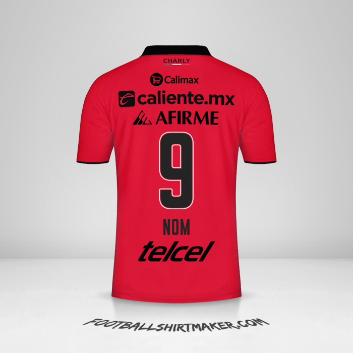 Maillot Club Tijuana 2023/2024 -  nom - 9