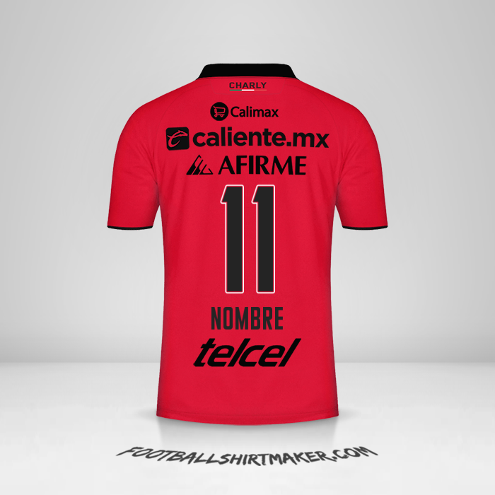 Jersey Club Tijuana 2023/2024 -  nombre - 11